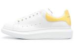 Кроссовки Alexander McQueen Oversized White Yellow Croc - фото