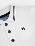 Рубашка поло стандартного кроя Coccodrillo, белый - фото 3