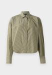 Блуза rag & bone MARTHA STRIPED SHIRT, Grey - фото 6