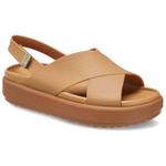 Кроксы Brooklyn с одной лямкой Женские, бежевый - фото 3