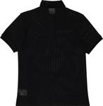 Поло Courrèges AC Mesh 'Black', черный - фото 2