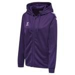 Толстовка Hummel Core XK Poly Full Zip, фиолетовый - фото 3