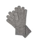 Перчатки Guess в горошек, серый - фото 2