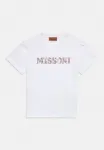 Футболка с принтом Missoni, White - фото