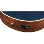Акустически-электрическая гитара Ibanez AE100 Grand Auditorium Dark Tide Blue Flat - фото 4