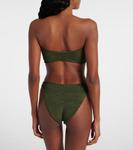 Бикини Gloria Hunza G, Metallic Khaki - фото 3