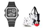Disney Часы Mickey Series Electronic Movement Plastic Strap Watch Unisex Black Dial - фото 8