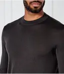 Шерстяной свитер Slim fit Emporio Armani, серый - фото 4