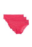 Брифы Marks & Spencer 3 PACK, Pink - фото 4