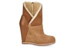 Ботильоны женские каштановые Ugg - фото 2