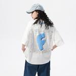 Футболка унисекс Fido Dido, черный/фиолетовый - фото 28