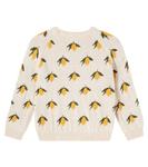 Свитер Belou с интарсией Konges Sløjd, Lemon - фото 3