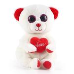 Ty Куклы Xixi Heart White Bear плюшевые, высота 17 см - фото 3