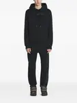 Худи с вышитым логотипом Lanvin, черный - фото 2