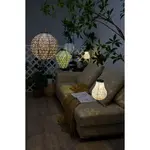 Солнечный светильник LED Sunshine Charm Lampion Solar синий, Tyvek Войлок Фонарь Pauleen, синий - фото 13