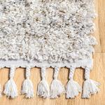 Современный ковёр Brooke Shag Nuloom, белый, 214x275 см - фото 3