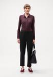 Блуза Marc O'Polo BLOUSE LONG SLEEVE COLLAR BUTTON PLACKET, Black Cherry/Bordeaux - фото 5