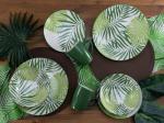 Столовый набор Creatable, зеленый/белый - фото 2