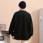 Свитшот унисекс DOKI, черный (в комплекте повседневные брюки) - фото 8