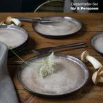 Vida 6x десертные тарелки фарфор Moritz & Moritz, бежевый - фото 2