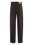Брюки прямого кроя ERMANNO FIRENZE, коричневый - фото 2