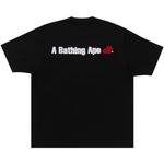 Футболка BAPE Circular Ape Head Relaxed Fit Tee, черный - фото 2