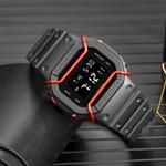 Часы Casio G-Shock, арт. DW-5600BB-1A, серый/черный/красный - фото 5