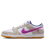 Кроссовки sb dunk low Nike, фиолетовый - фото
