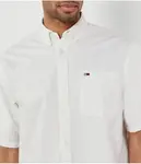 Рубашка Relaxed fit Tommy Jeans, белый - фото 4