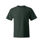 Футболка Hanes Beefy-T, цвет Deep Forest - фото