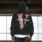 Кроссовки VLONE Live Alone Die Alone Hoodie 'Black Brown', черный - фото 6