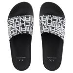 AE Slide Slippers Men's Black ARMANI EXCHANGE - фото 4
