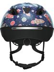 ABUS Детский шлем Smooty 2.0 в синем космическом стиле - фото 3