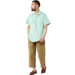 Полосатая рубашка Plus Beams, синий - фото 6