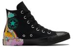 Кеды Converse Chuck Taylor All Star 'Black Pink Yellow' - фото