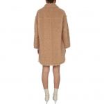 STAND STUDIO Джинсовка из искусственной овчины, Light Brown - фото 5