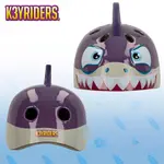 Шлем K3yriders 3D Shark junior, фиолетовый - фото 3
