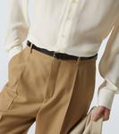 Кожаный ремень Saint Laurent, черный - фото 3