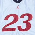 Джерси Supreme x Jordan Warm Up Jersey, Light Blue - фото 3