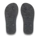 Детские шлепанцы Quiksilver Java Wordmark, черный/белый - фото 4