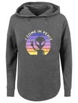 Свитер F4NT4STIC Alien Peace Sunset, Dark grey - фото