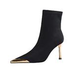 BIGTREE Ботильоны женские черные - фото