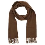 MaxMara Шарф Max Mara Wsdalia с бахромой, Umber - фото 3