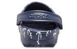 Сандалии classic clog printing sandals deep blue Crocs, синий - фото 3