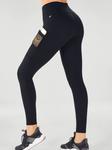 Леггинсы на ходу с высокой талией powerhold Fabletics, черный - фото 2