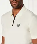 Футболка поло Slim fit Ea7, белый - фото 4