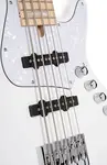 Бас-гитара Cort NJS5WHT Elrick NJS-5 (5-струнная). Белая - фото 3