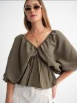 MixRay Блузка в цвете Khaki - фото 3