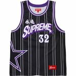 SS24 Баскетбольная майка унисекс Supreme, черный - фото