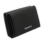 Burberry Кожаный бумажник мужской черный - фото 3